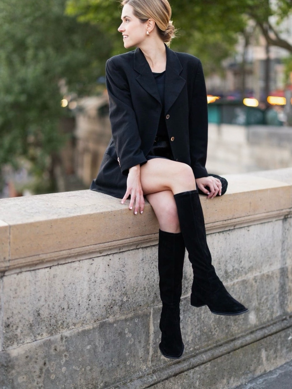 NEW L'Amour des Pieds
Nolita Knee High Boots in Black Fabric, Size 7 - Picture 2 of 15